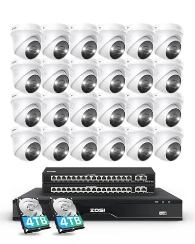 32 Channel 4K PoE Security Camera System
