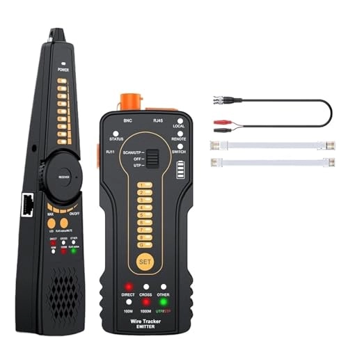 Network Cable Tester - RJ45 RJ11 BNC Length Test