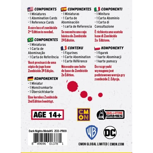 Zombicide: Dark Nights Metal Pack #5