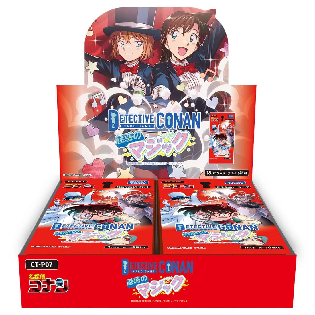 Takara Tomy CT-P07 Detective Conan TCG Case-Booster 07 - 18pcs