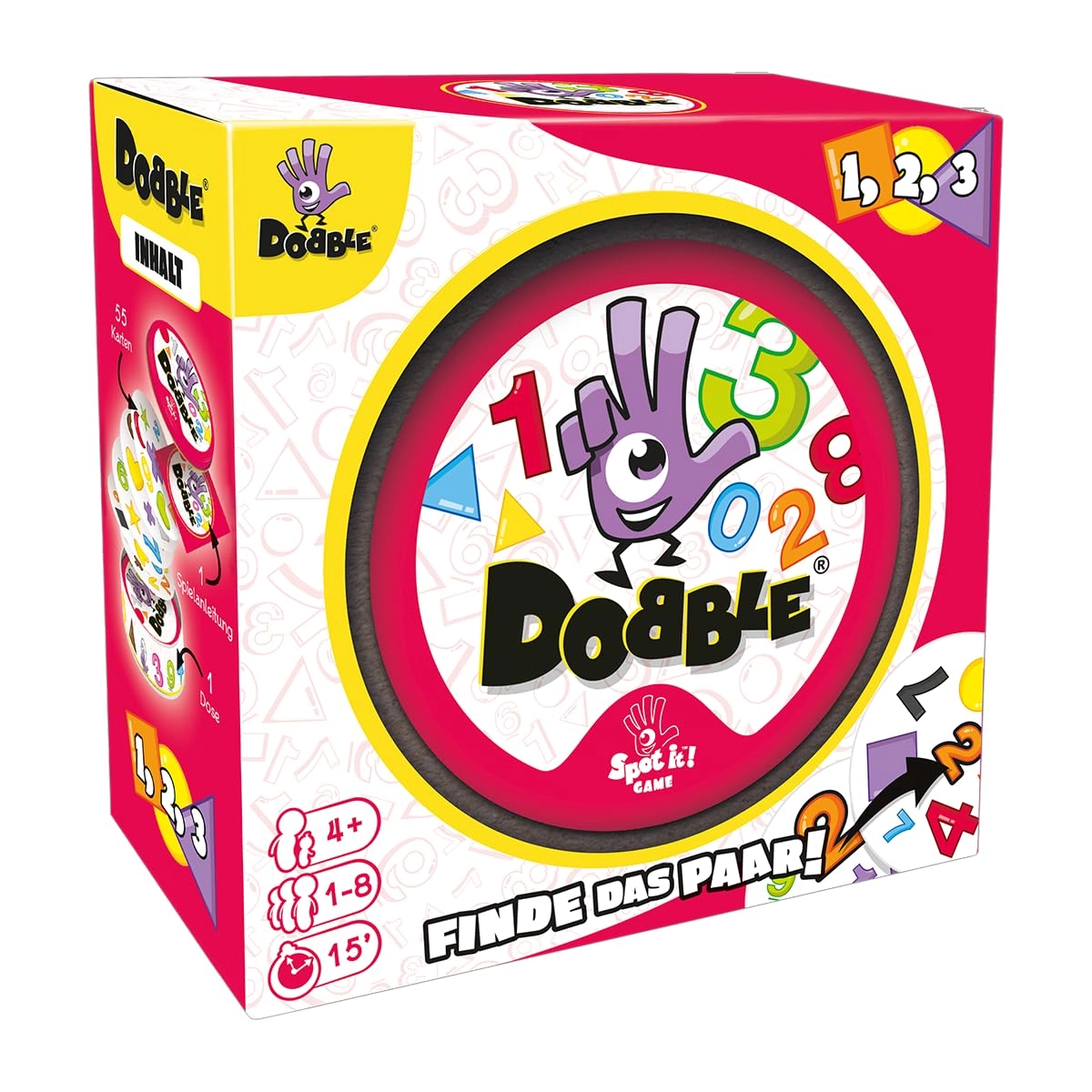 Zygomatic - Asmodee Group Dobble 1, 2, 3 - 55 cards German 3 years and up