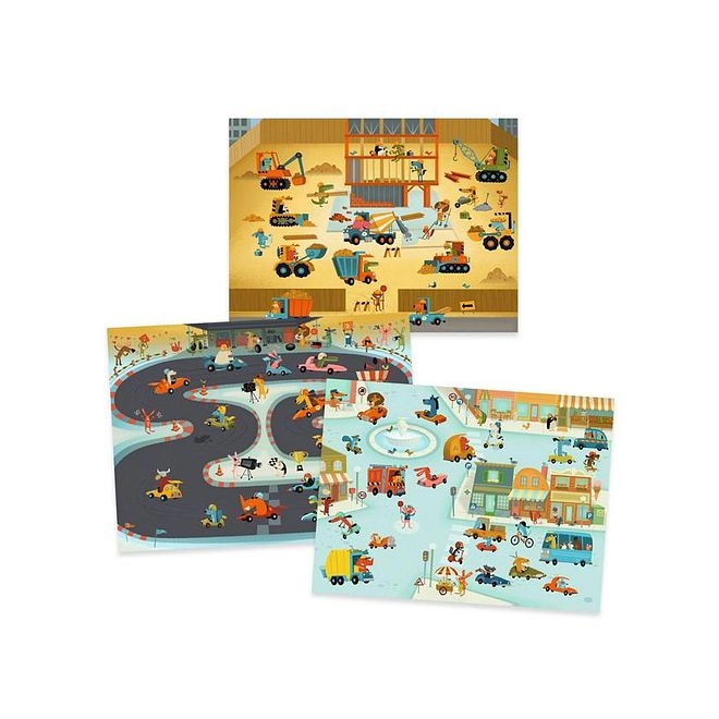 DJECO Rub-On Transfers - 106 piece(s)