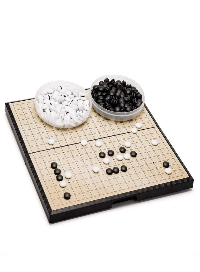Magnetic Go Game Set - Travel Foldable 19 x 19