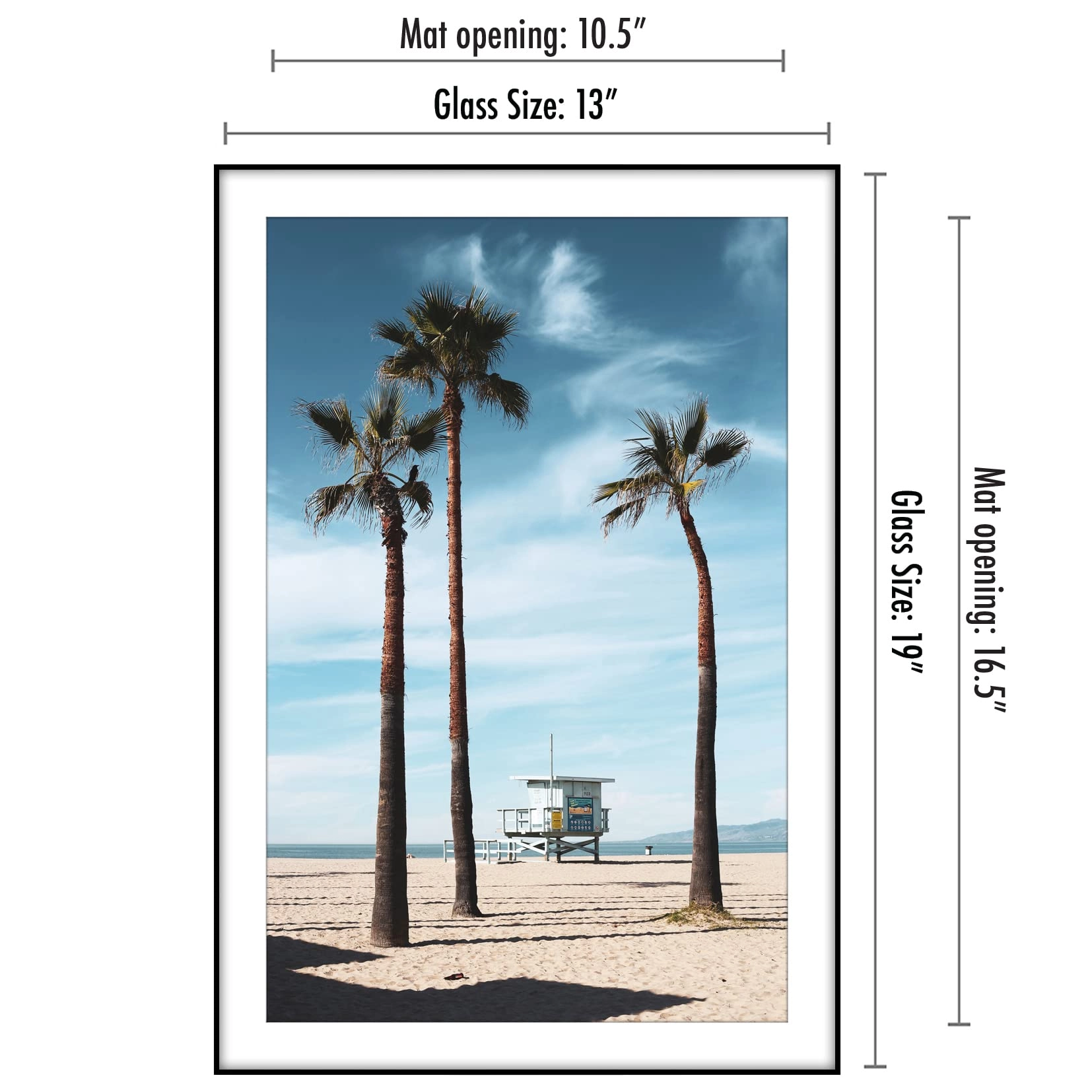 Front Loading Picture Frame - 13x19