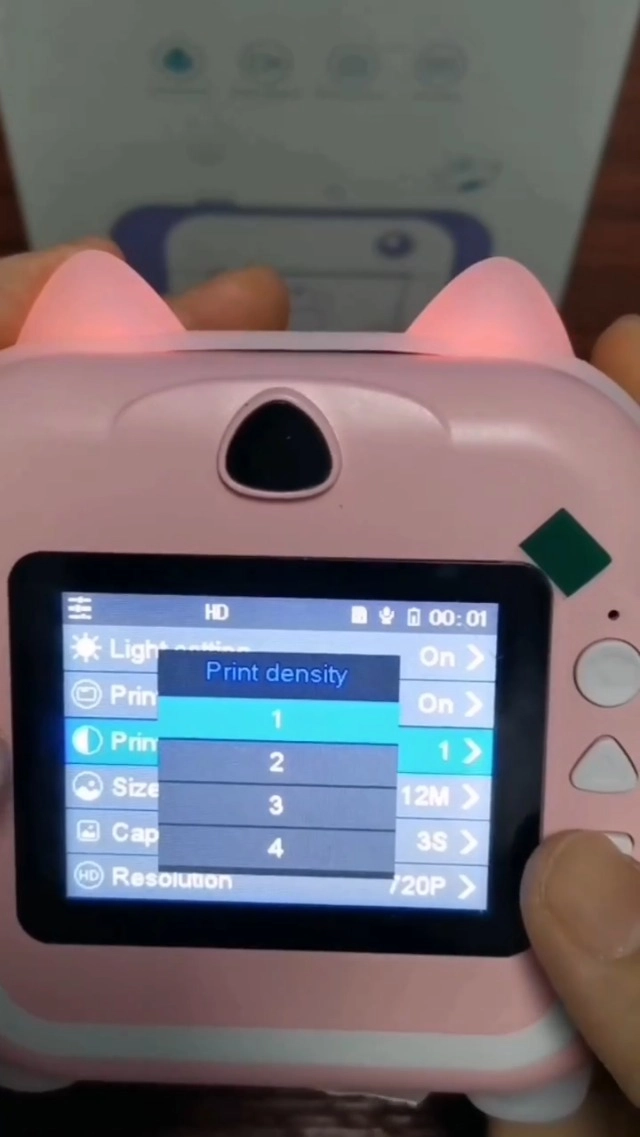 Kids Instant Print Camera - 1080P 48MP 32GB