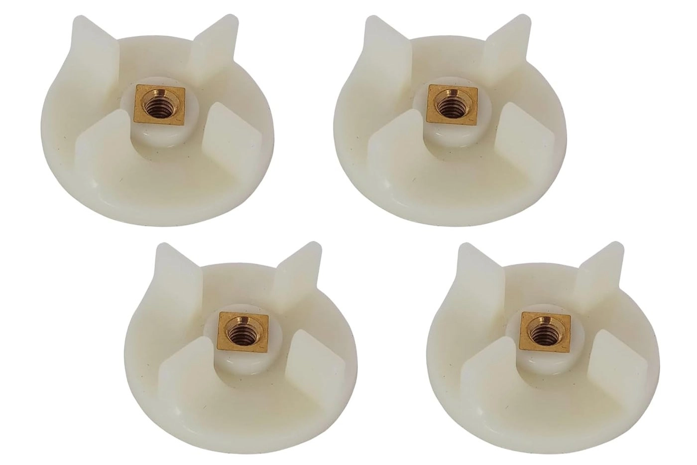 KEDARI ENTERPRISES Jar couplers - Compatible for Preethi Bajaj Crompton Lifelong Murphy Richard Usha Pigeon Kenstar Sumeet Orient White 4 units Pack