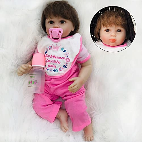 Reborn Baby Doll - 55cm 22" Vinyl Cotton Body