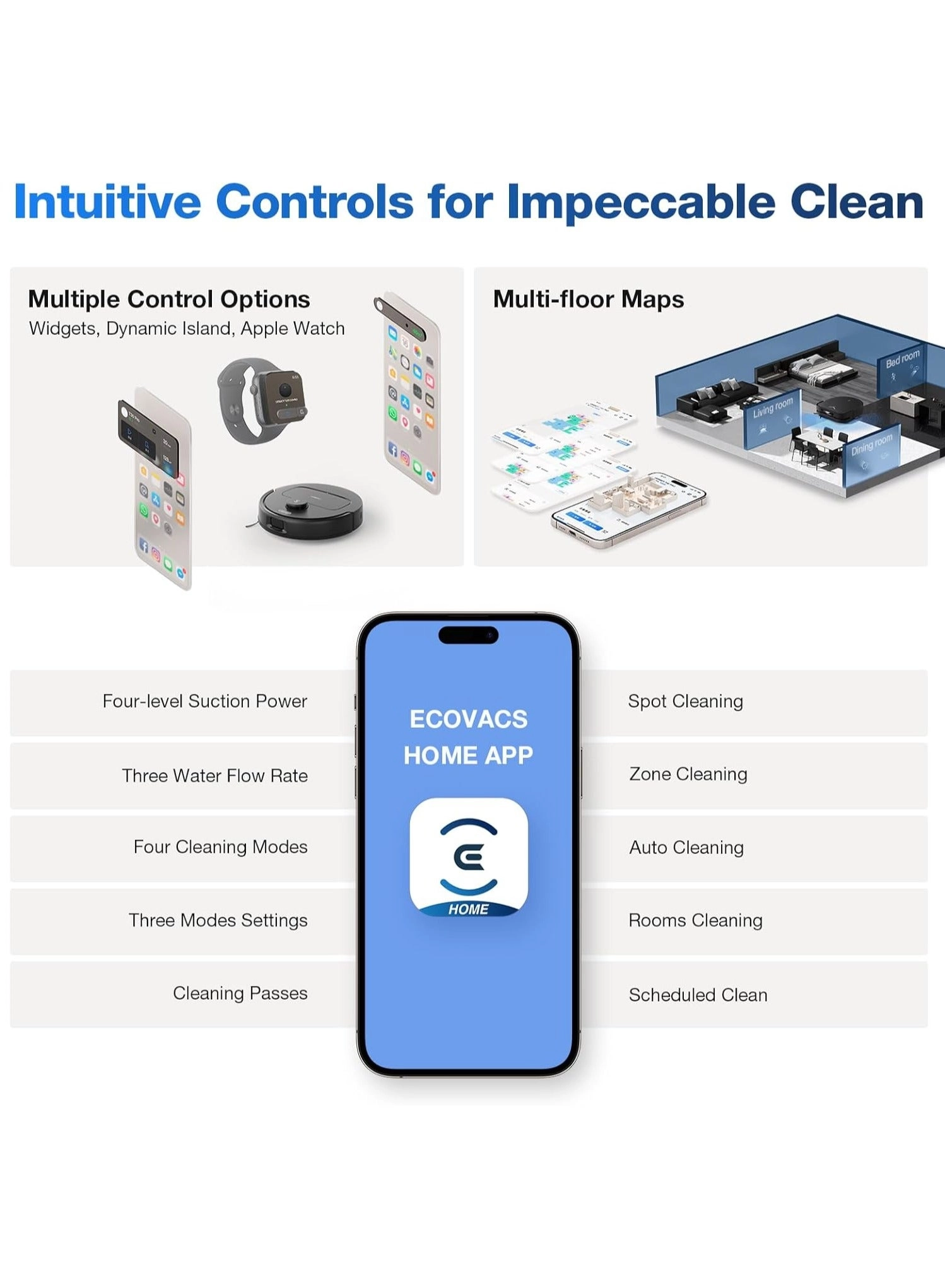 DEEBOT N30 PRO OMNI - OMNI Station, Self-Empty Station