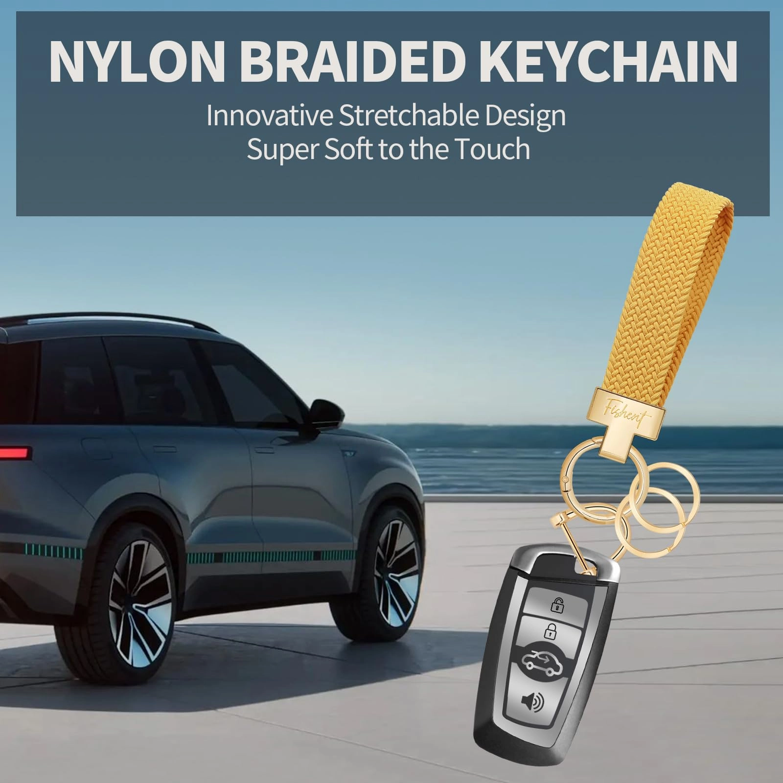 Stretchy Car Keychain - Fun