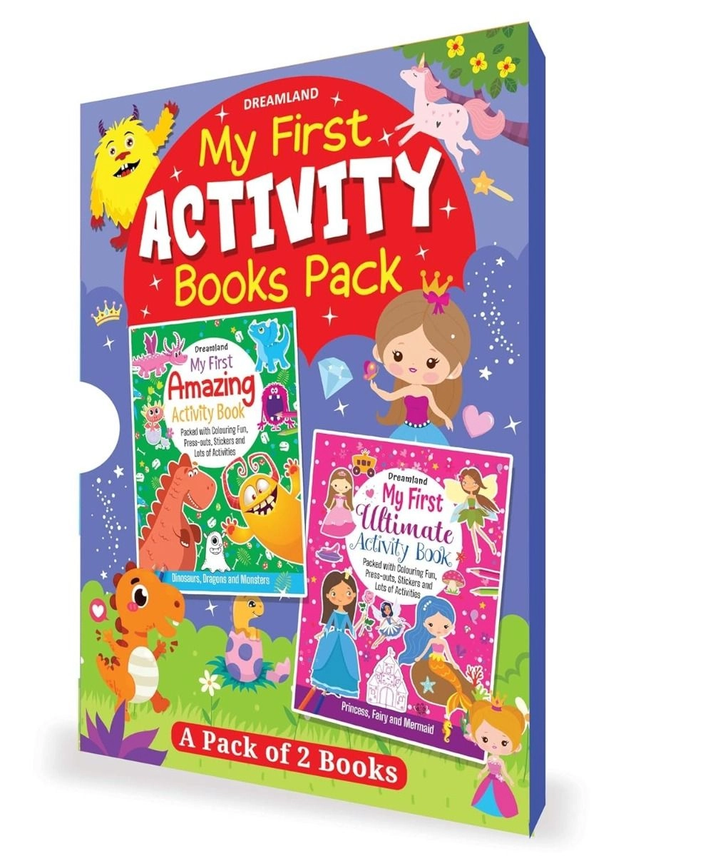 Dreamland My First Amazing Activity Book - 4 + Set of 2
