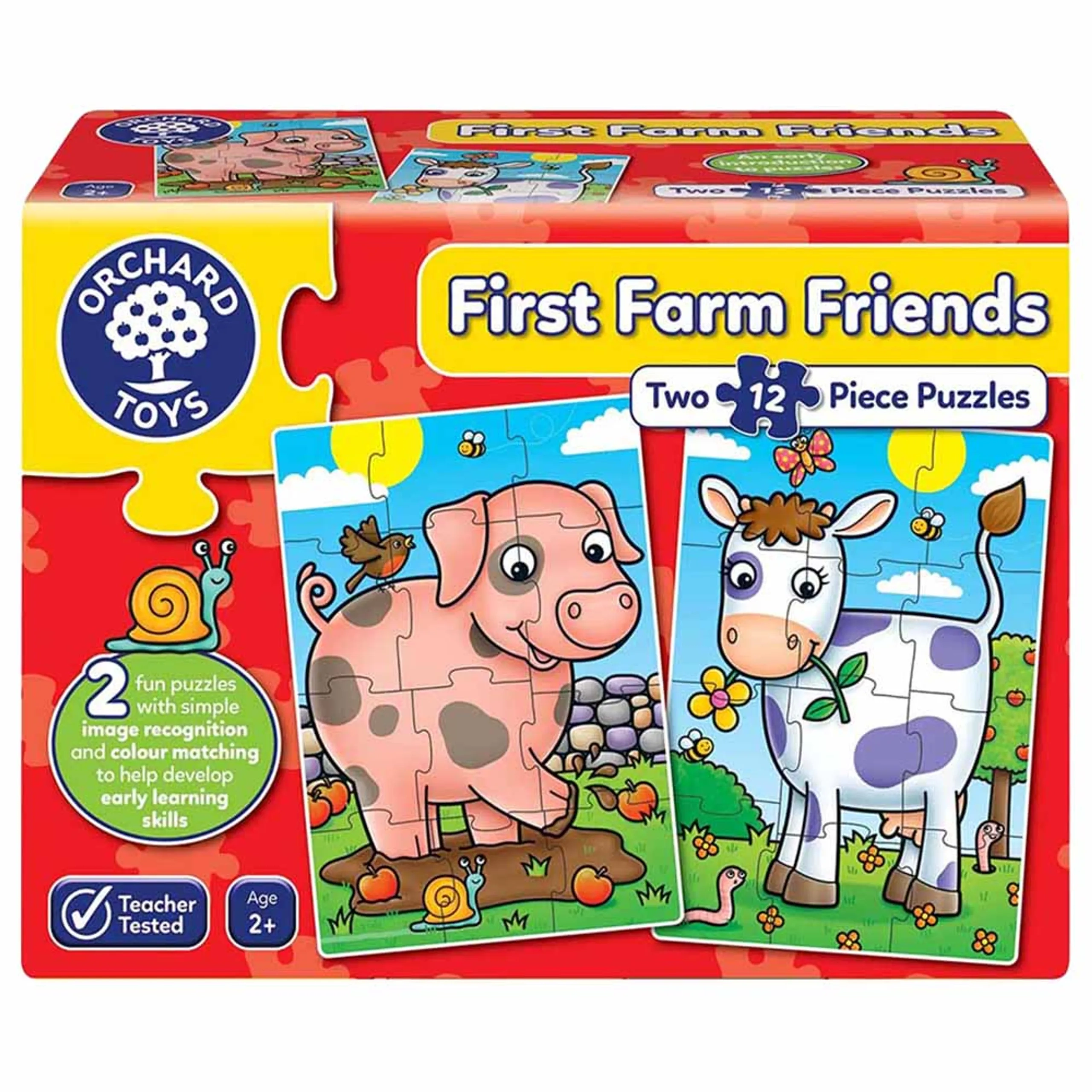 Orchard Toys First Farm Friends - Suitable for 2 years & above 24pcs