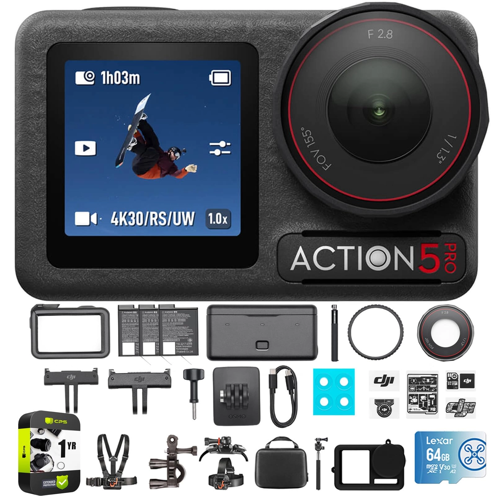 Osmo Action 5 Pro 4K Standard Combo