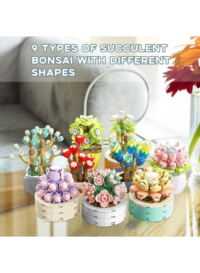Flowers Succulents Botanical Collection - 750 pcs