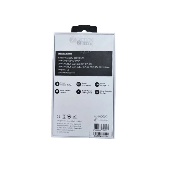 PD-C250 - 20,000 mAh 22.5W
