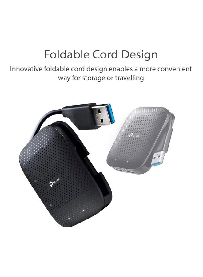 UH400 - 4 Port USB 3.0 Black