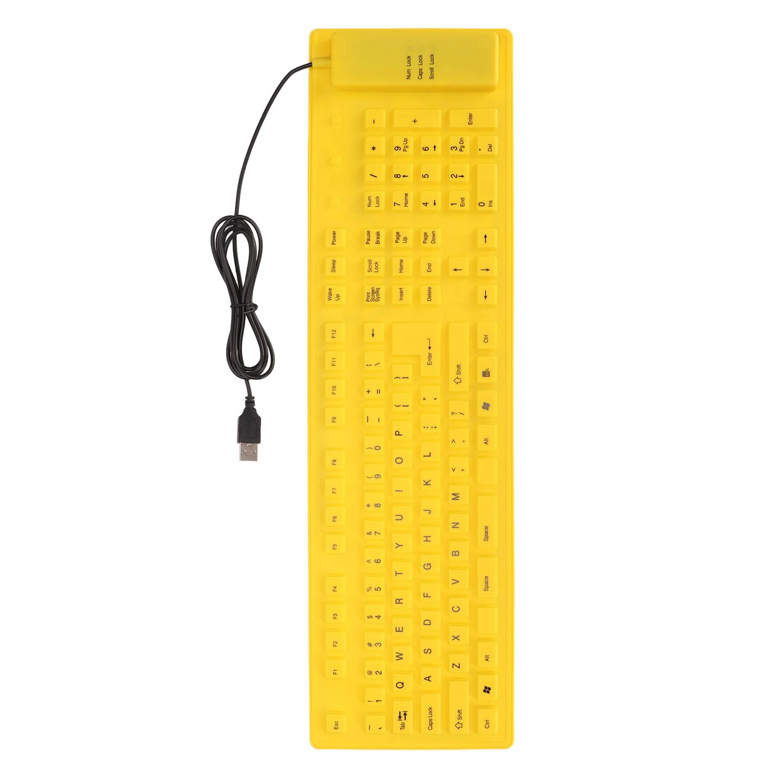Foldable Silicone Keyboard - Wired