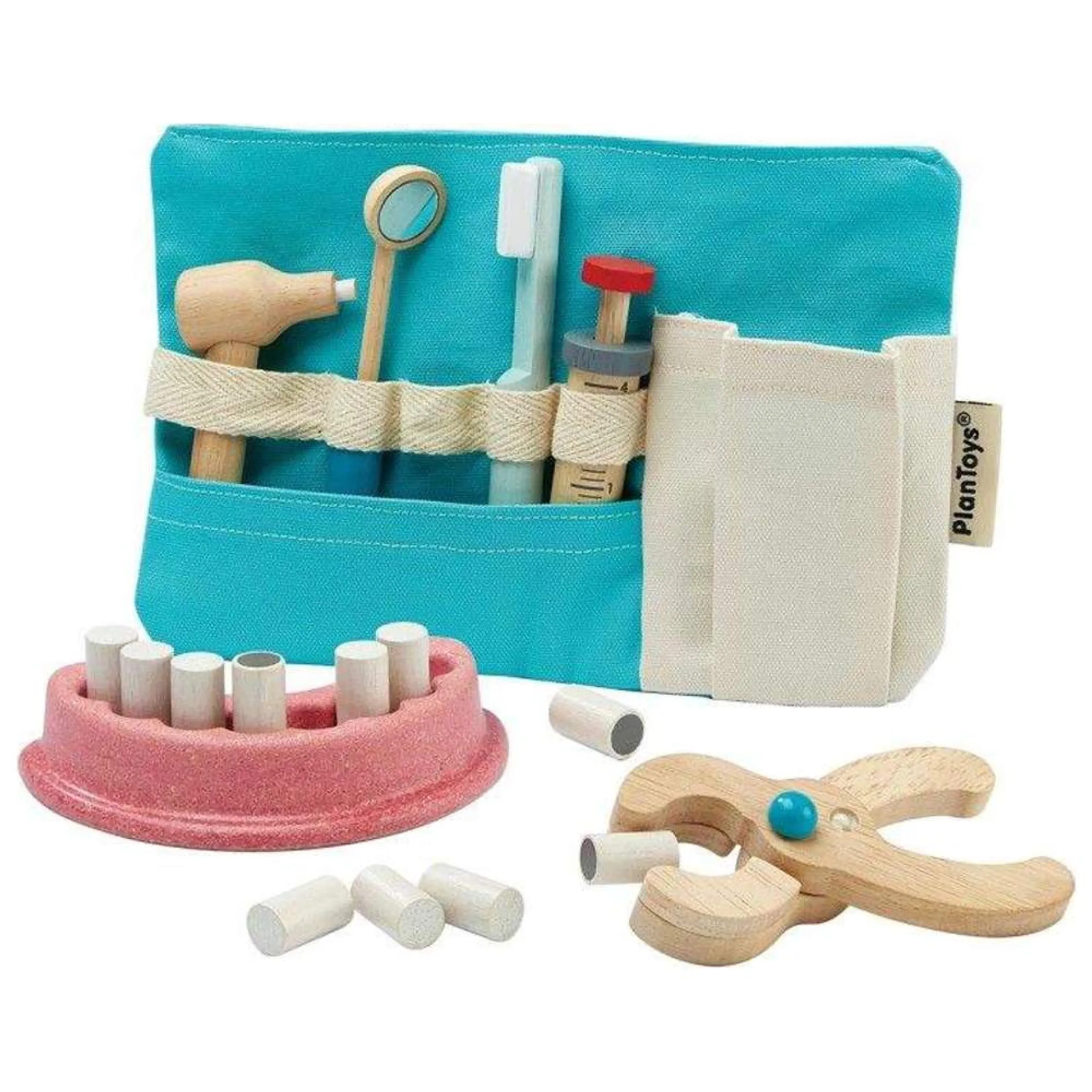 PlanToys Dentist Set - 16 pcs (Klg-3493)