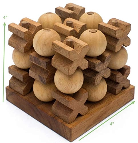 XO Tic Tac Toe - Handmade Wood Gift Box