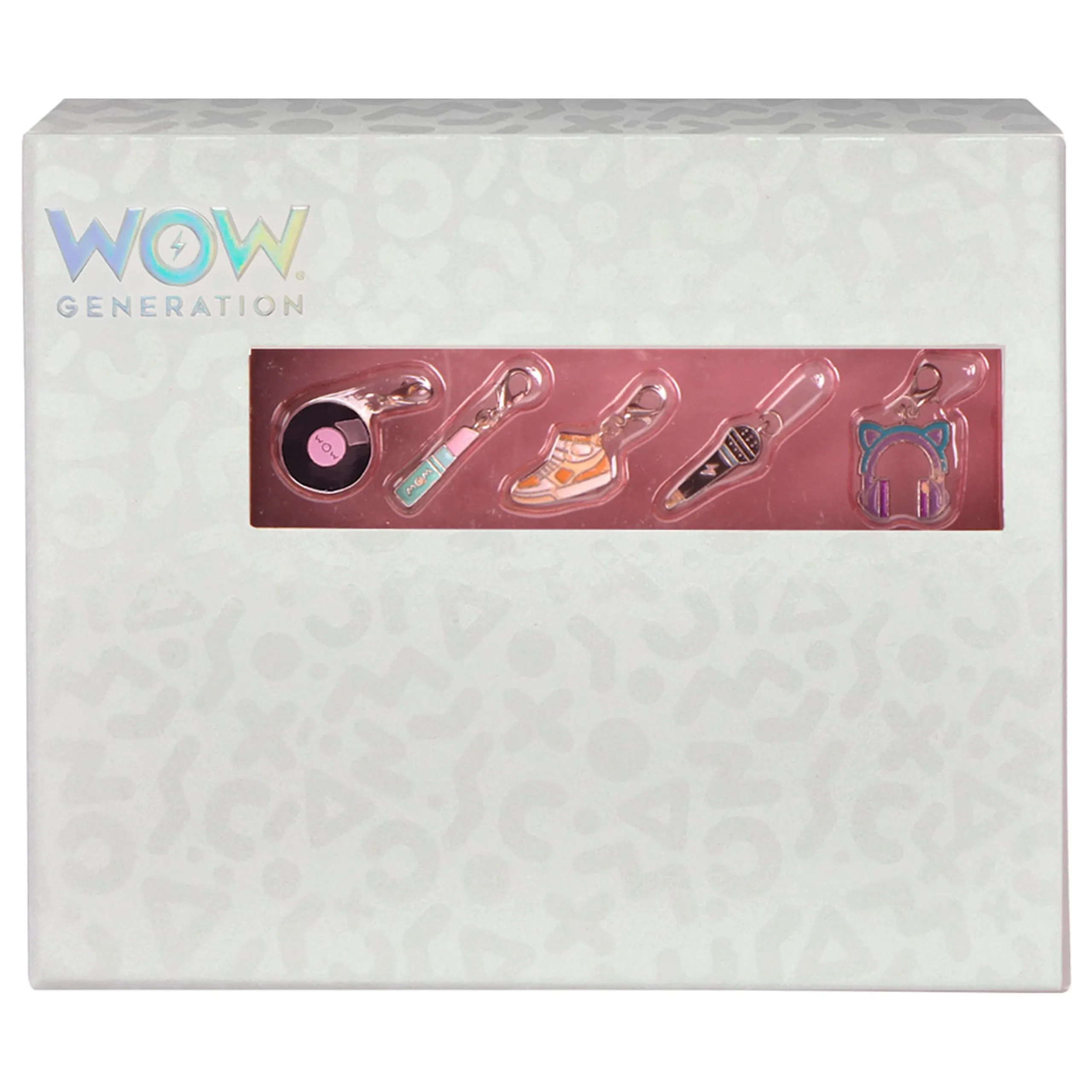 Deluxe DIY Kit - 5 Metal Charms Multi Colour