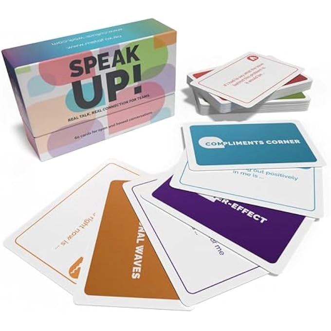 rayihni SPEAK UP CARD DECK - 60 MOTIVATIONAL AND INSPIRATIONAL CARDS AFFIRMATION AND MINDFULNESS CARDS