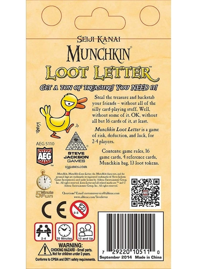 Munchkin: Loot Letter - Clamshell Edition
