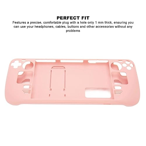 Steam Deck Cover - Full Protective with Stand Pink