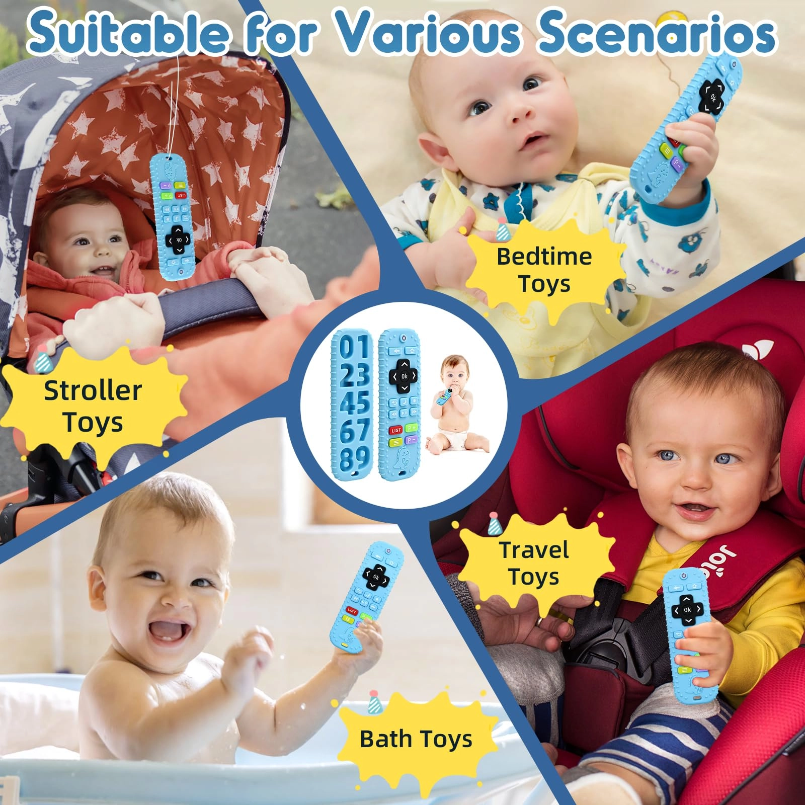 Remote Control Teether - Silicone