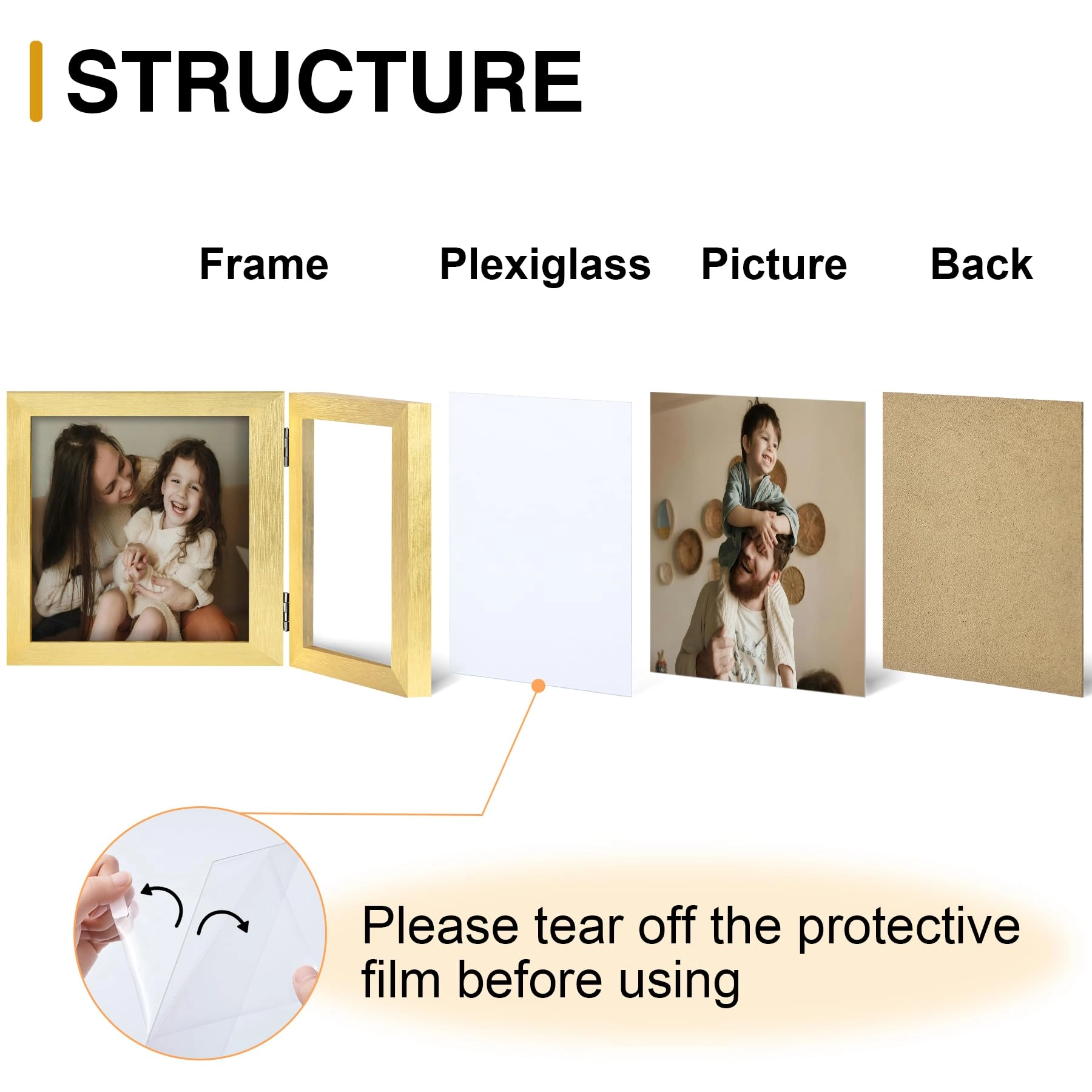 Double 6x4 Picture Frame