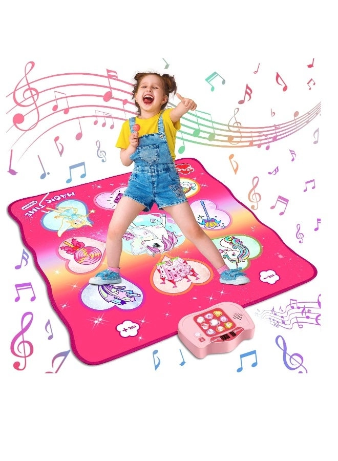 Unicorn Dance Mat - 8 Built-in Songs 3 -6+ Year Old