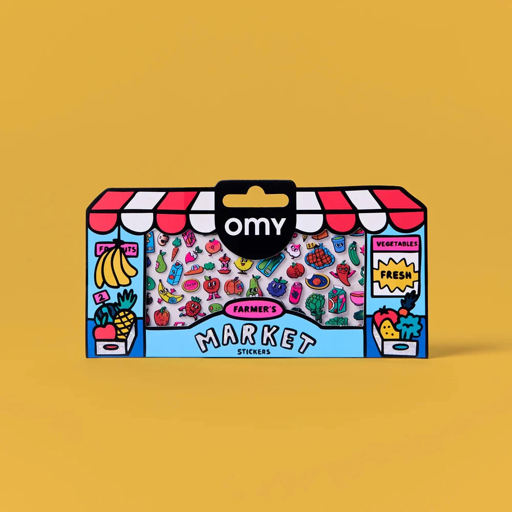 OMY Farmer'S Market Sticker Book 6 pcs