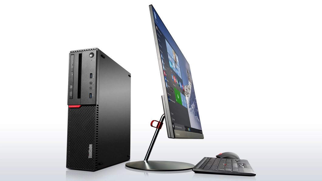 (Renewed) ThinkCentre M700 - 8GB 256GB Bundle