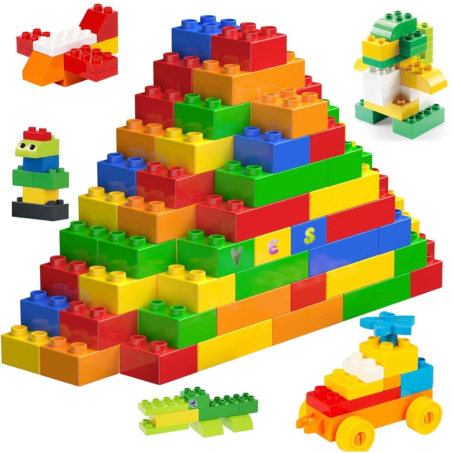 Cabeeskii Large Building Blocks - 198 pcs