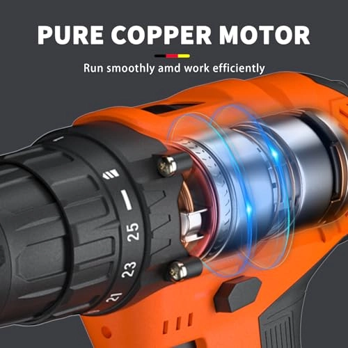 Cordless Drill7 - 1.3E+3 Milliamp Hours