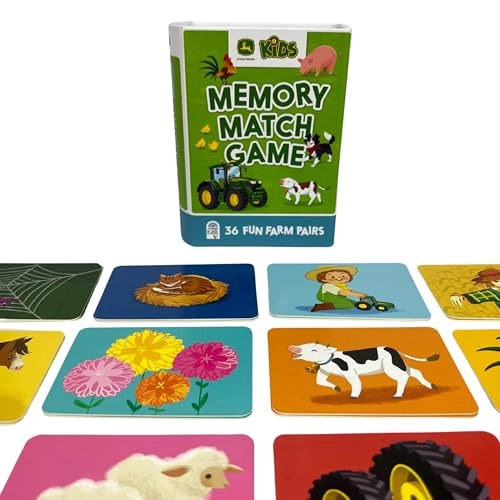 John Deere Kids Memory Match Game - 3 months and up 72 pieces