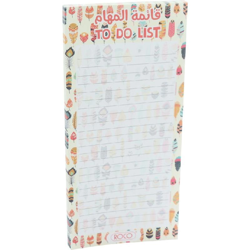 Memo Pad 9.5 X 21 cm - Lined 60 Notes