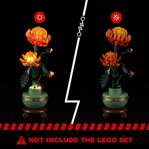 LED Light for LEGO Icons Crisantemo 10368
