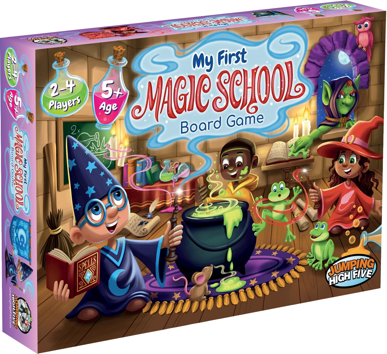 Jumping High Five My First Magic School Counting Strategic Thinking - 5 years+
