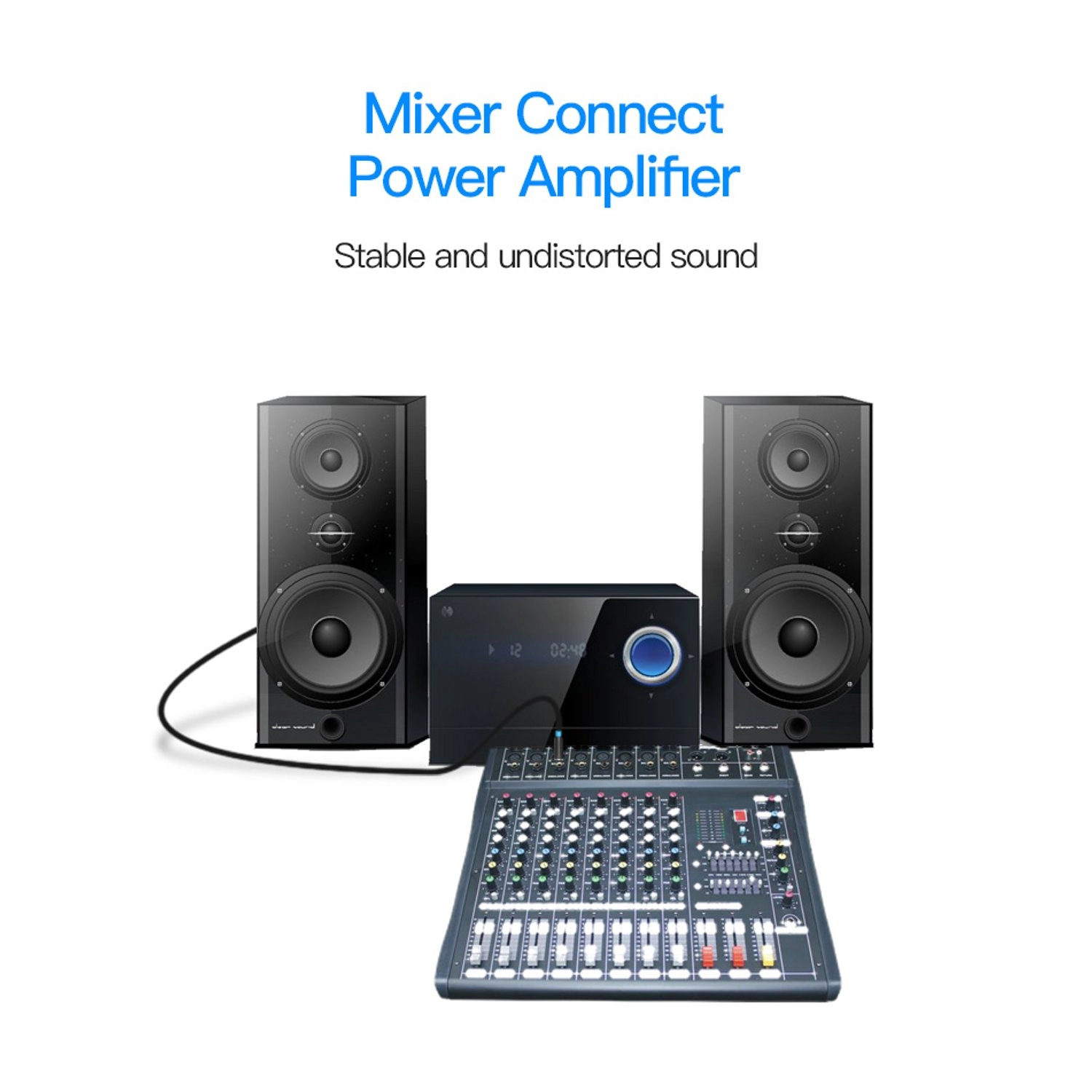 XLR Audio Extension Cable - 1 m