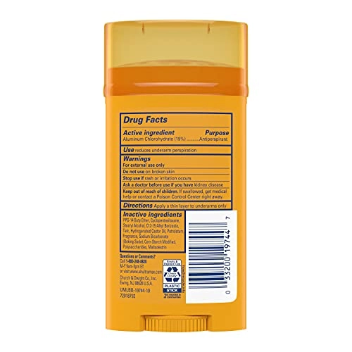 Stick Deodorant & Antiperspirant - Active Sport 180 gram