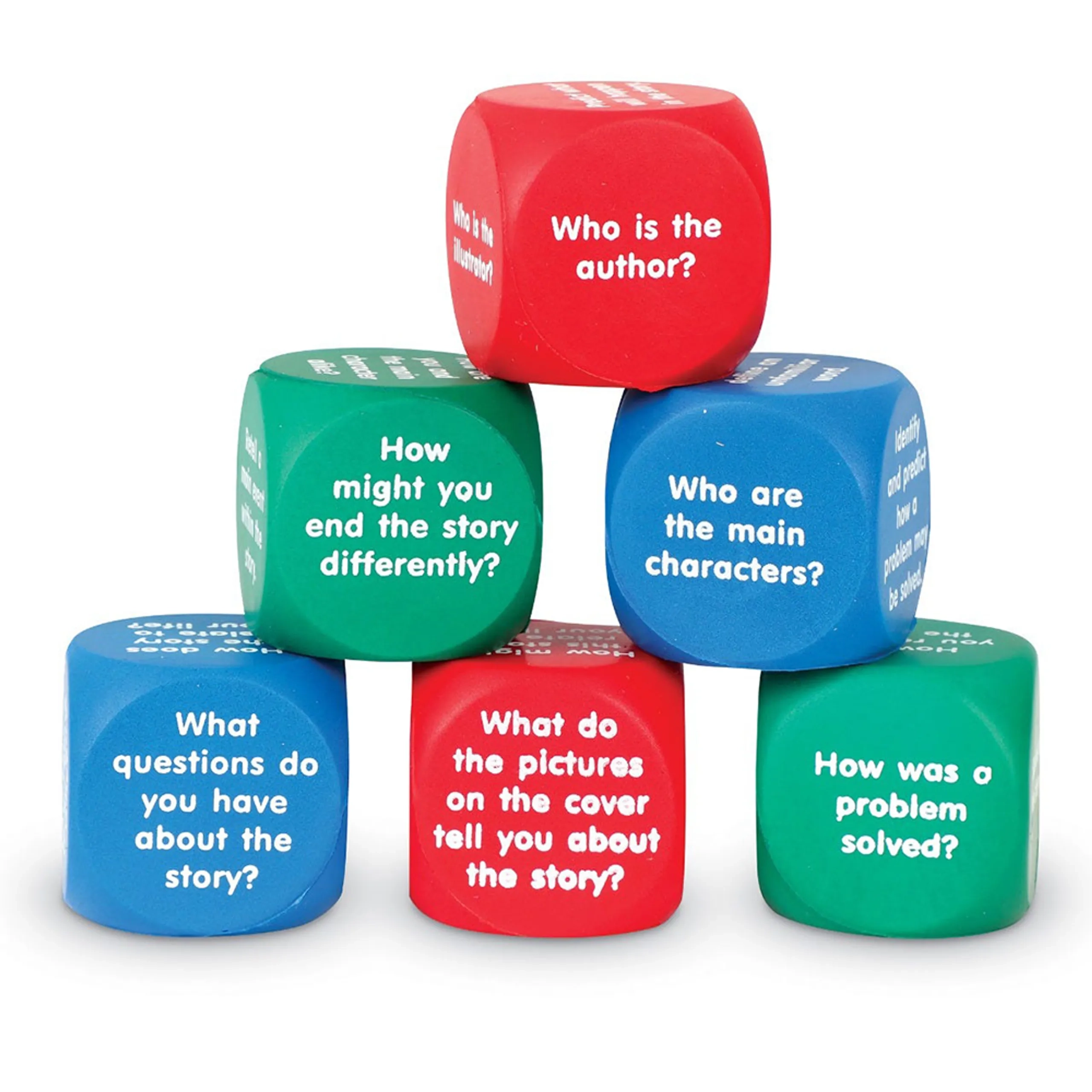 Learning Resources Reading Comprehension Cubes - 6 years & above