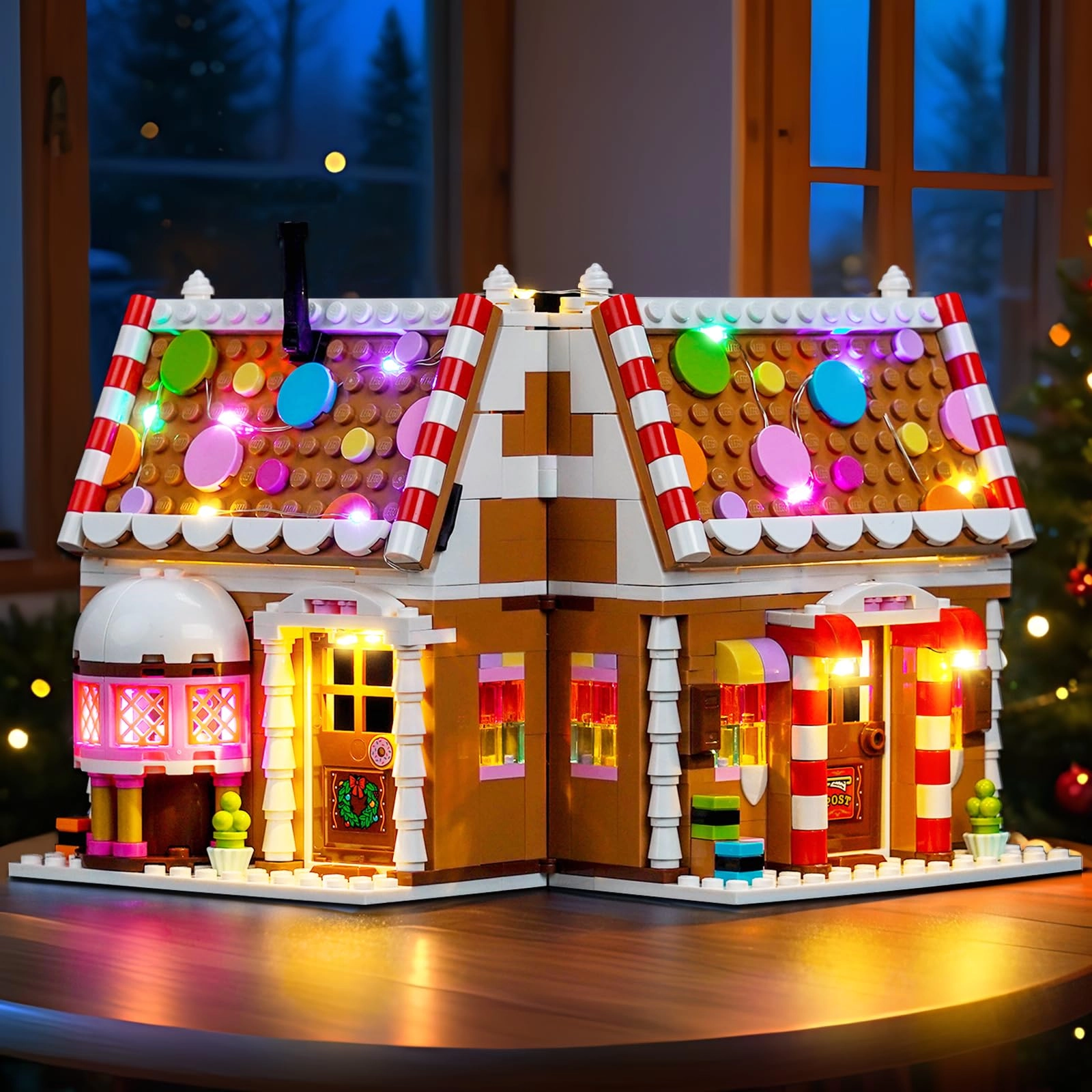 LocoLee Light kit for LEGO Festive Gingerbread House 40809 - Plastic