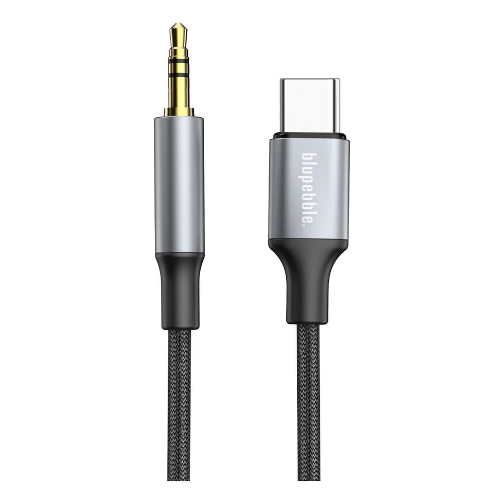 blupebble USB Cable USB-C to 3.5mm 1m
