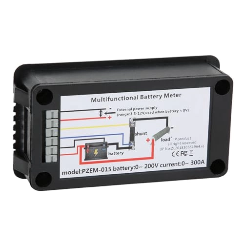PZEM-015 - Multifunctional Battery Meter 200A