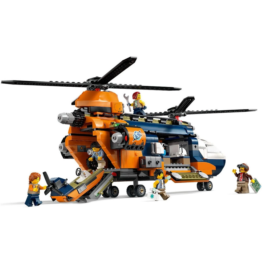 City Jungle Explorer Helicopter at Base Camp (60437)