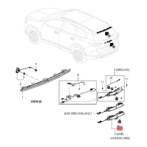 Rear View-Backup Camera - Night vision