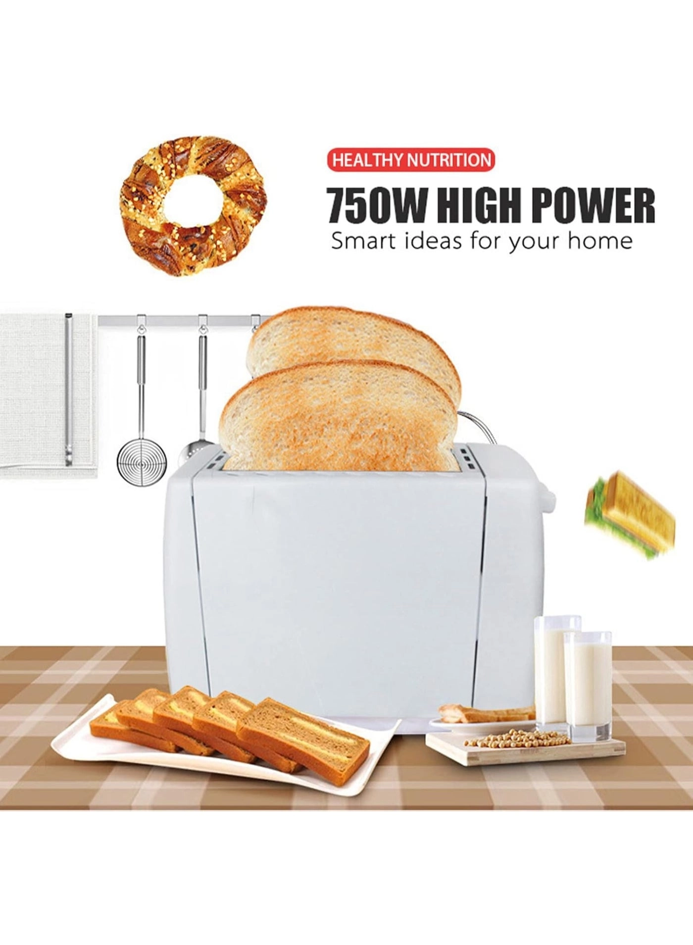 Automatic Toaster - 2-Slice