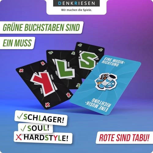 Stadt Land Vollpfosten - German 12 years and up