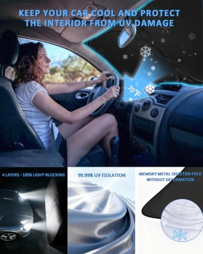 Windshield Sun Shade - Ford Edge 2015-2024