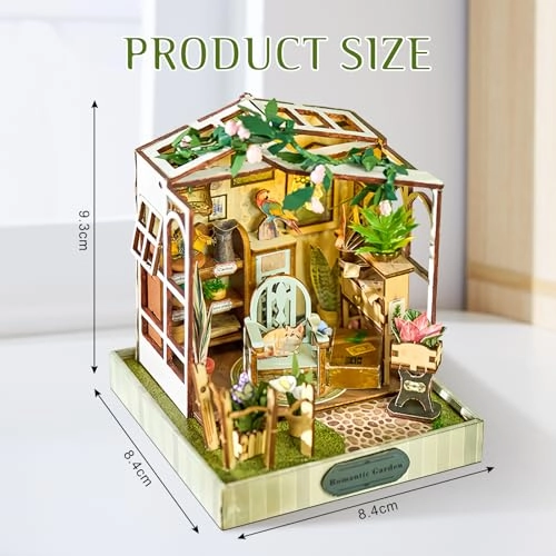 DIY Miniature Dollhouse Kit - Romantic garden
