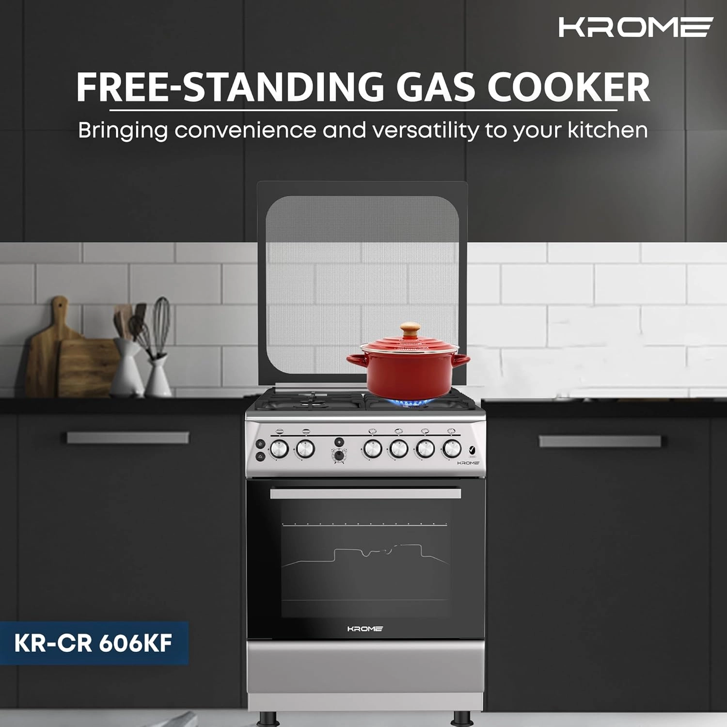 KR-CR 606KF GAS Cooker